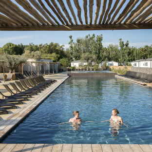Serignan Plage Nature - Baignades - Espace baignade dans le camping