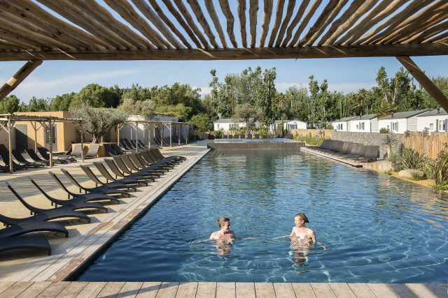 Serignan Plage Nature - Baignades - Espace baignade dans le camping