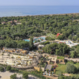 Serignan Plage Nature - Baignades - Espace baignades dans le camping textile