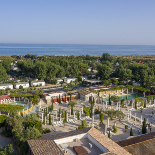 Serignan Plage Nature - Domaine - Vue de la balnéo et de la mer