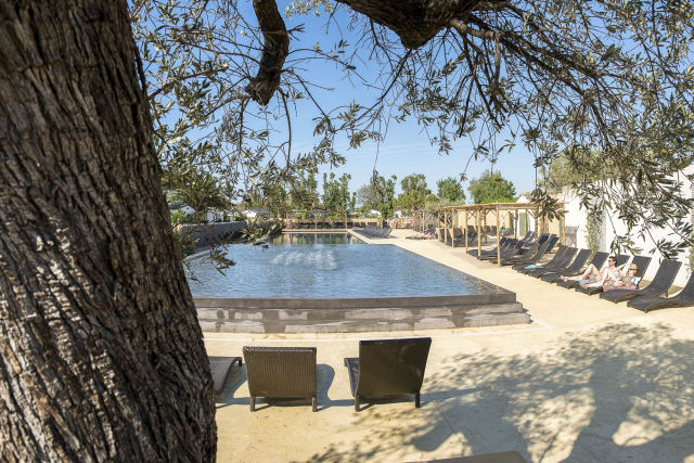 Serignan Plage Nature - Domaine - L\'espace baignade réservé au naturisme