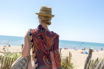 Serignan Plage Nature - Strand - Pad tussen strand en camping