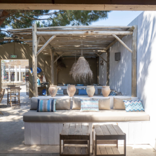 Serignan Plage Nature - Restaurant - Le patio