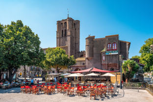 Camping Serignan Plage Herault Region Beziers Terrasse Chateau