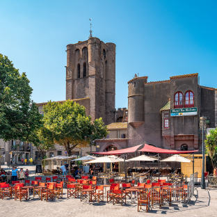 Camping Serignan Plage Herault Region Beziers Terrasse Chateau