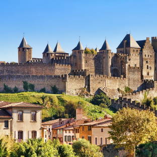Camping Serignan Plage Herault Region Carcassonne Cite medievale