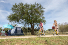 Serignan Plage Nature - Stellplatz Strand Nature - Alléen