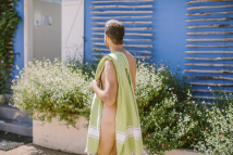 Serignan Plage Nature - Stellplatz Strand Nature - Eingang zur Sanit&auml;ranlage