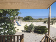 Serignan Plage Nature - Mobilheim Dune Nature 7 Pers. - Blick auf den Spielplatz