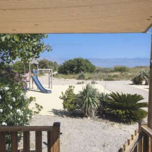 Serignan Plage Nature - Mobile home Dune Nature 7 persons - View towards the play area