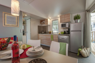 Serignan Plage Nature - Mobilhome Dune Nature 7 pers - Cuisine