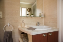 Serignan Plage Nature - Stacaravan Garrigue 6 personen - Badkamer