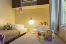 Serignan Plage Nature - Stacaravan Garrigue 6 personen - Kinderkamer