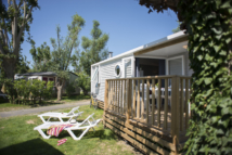 Serignan Plage Nature - Mobilhome Loisir 4 pers - Extérieur et terrasse semi-couverte