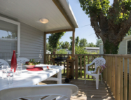 Serignan Plage Nature - Mobilhome Loisir 4 pers - Terrasse semi-couverte