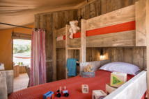 Serignan Plage Nature - Tente Nature 4 personnes - Chambre enfants